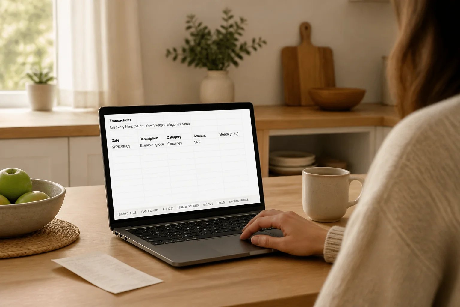 Log in 30 seconds: the product in use (render)