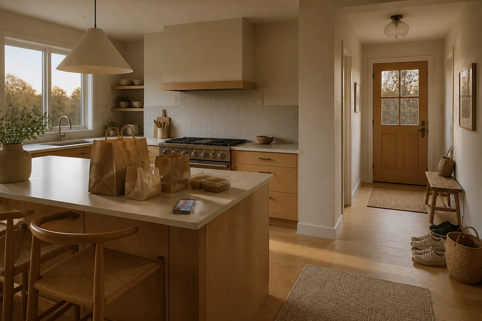 It is 6pm, everyone is hungry, and the answer is delivery. Again. (render)