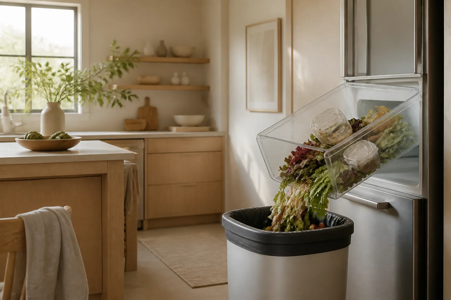 You buy groceries with optimism and throw a third of them away (render)